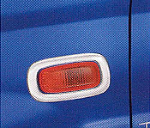 Chrome flashing side-flasher